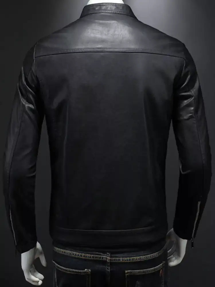 Men’s Plus Size Zip Up Long Sleeve Jacket