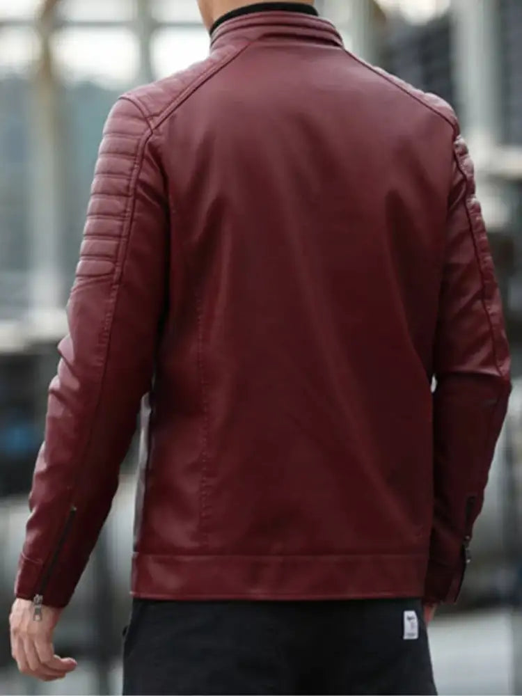 Men’s Plus Size Zip Up Long Sleeve Jacket