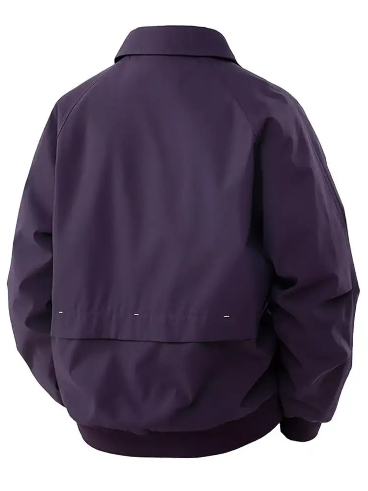 Men’s Plus Size Zip Up Long Sleeve Jacket