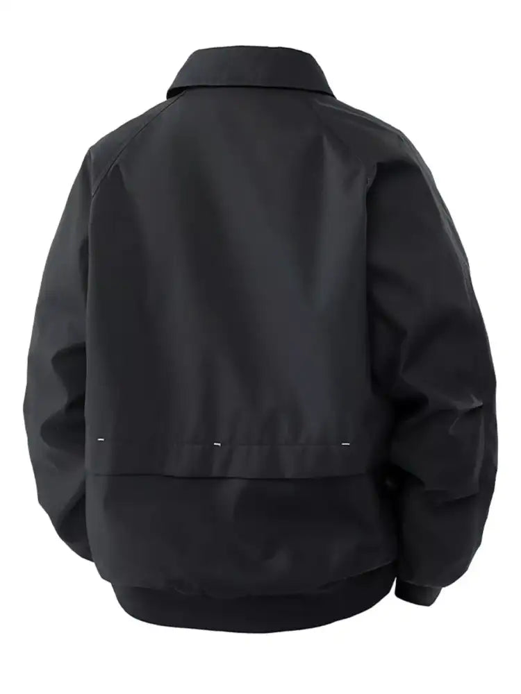 Men’s Plus Size Zip Up Long Sleeve Jacket