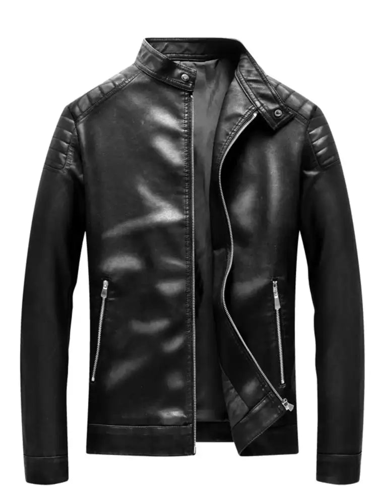 Men’s Plus Size Zip Up Long Sleeve Jacket