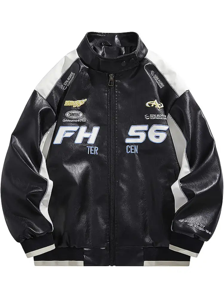 Men’s Plus Size Zip Up Long Sleeve Jacket