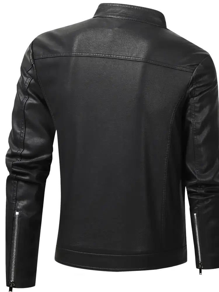 Men’s Plus Size Zip Up Long Sleeve Jacket