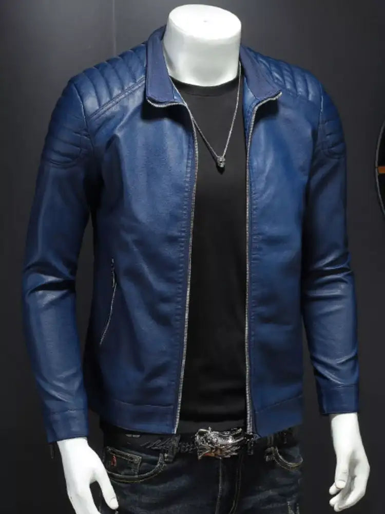 Men’s Plus Size Zip Up Long Sleeve Jacket