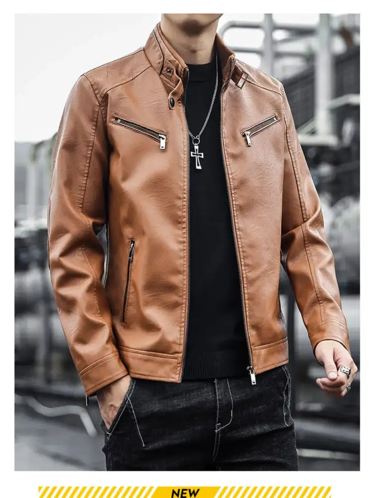 Men’s Plus Size Zip Up Long Sleeve Jacket