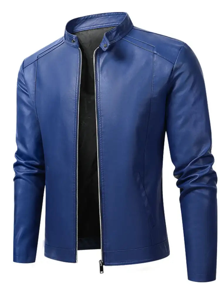 Men’s Plus Size Zip Up Long Sleeve Jacket