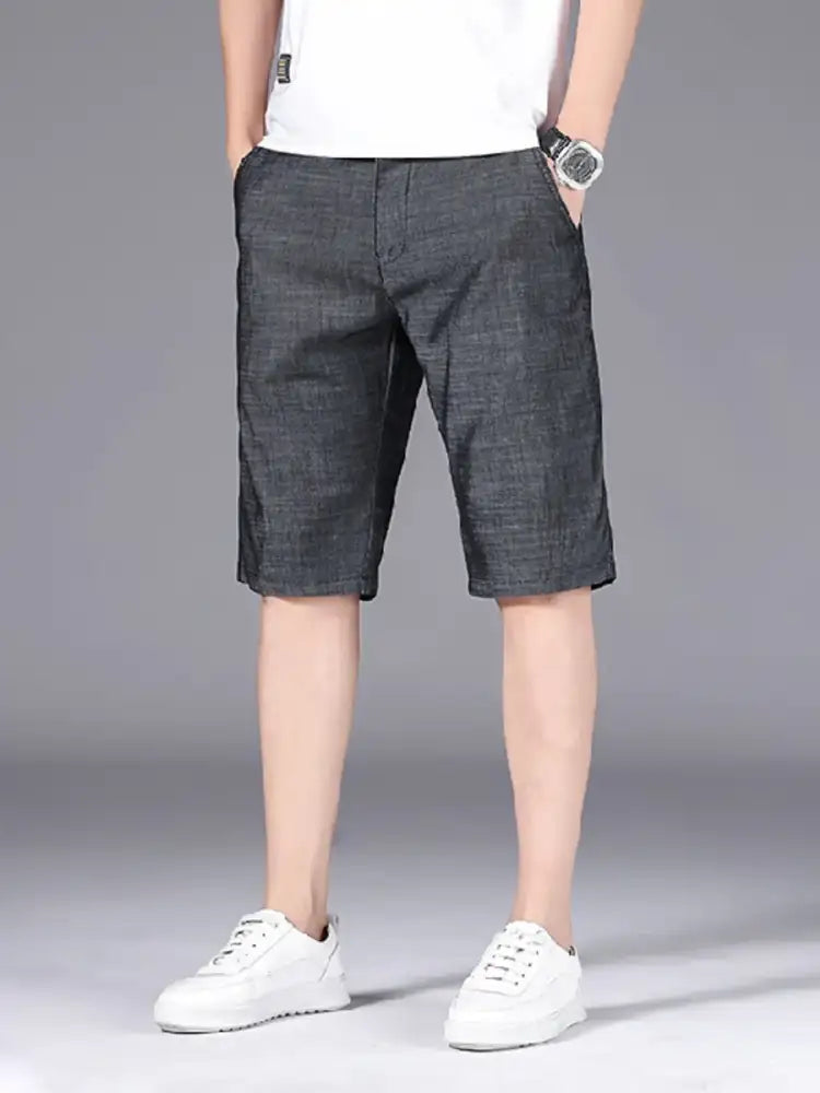 Men’s Pocketed Casual Shorts