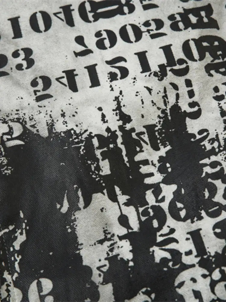 Men’s Printed Zip Up Jacket