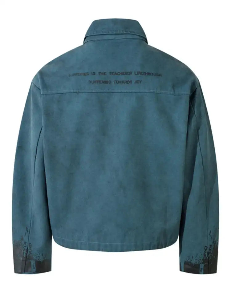 Men’s Printed Zip Up Jacket