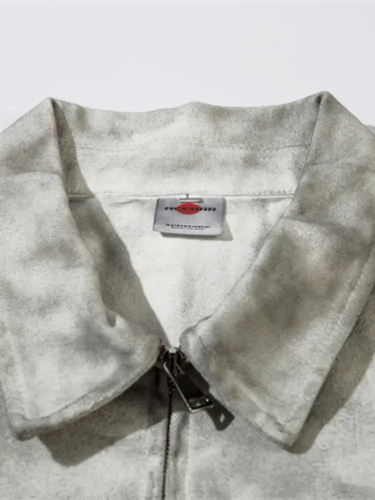 Men’s Printed Zip Up Jacket