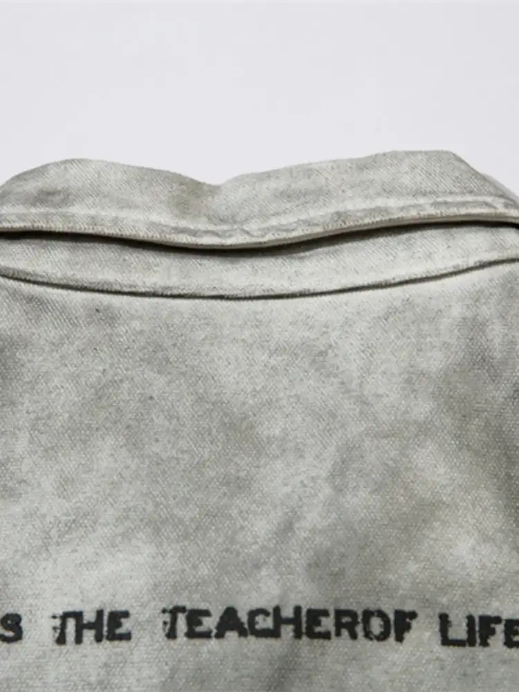 Men’s Printed Zip Up Jacket