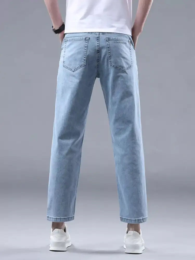 Men’s Relaxed Fit Cropped Jeans