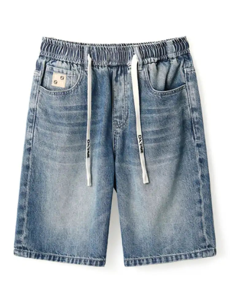 Men’s Relaxed Fit Gradient Wash Denim Shorts