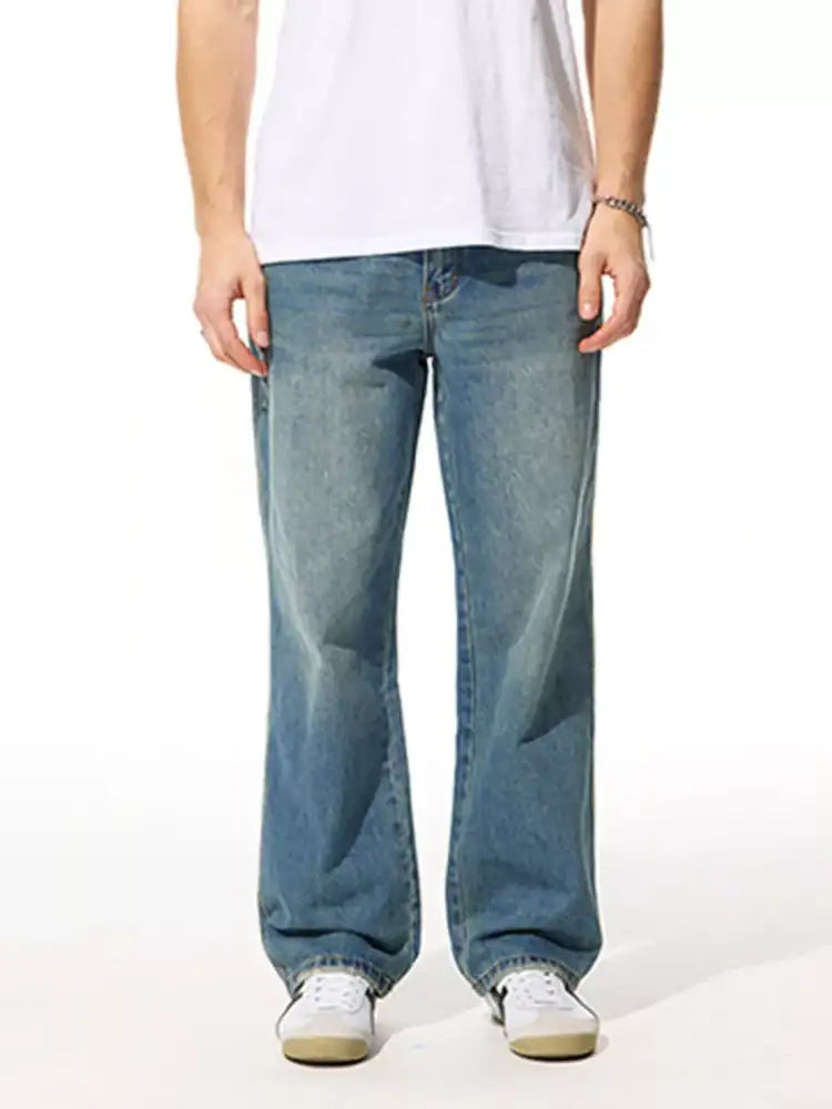 Men’s Relaxed Fit Wash Jeans