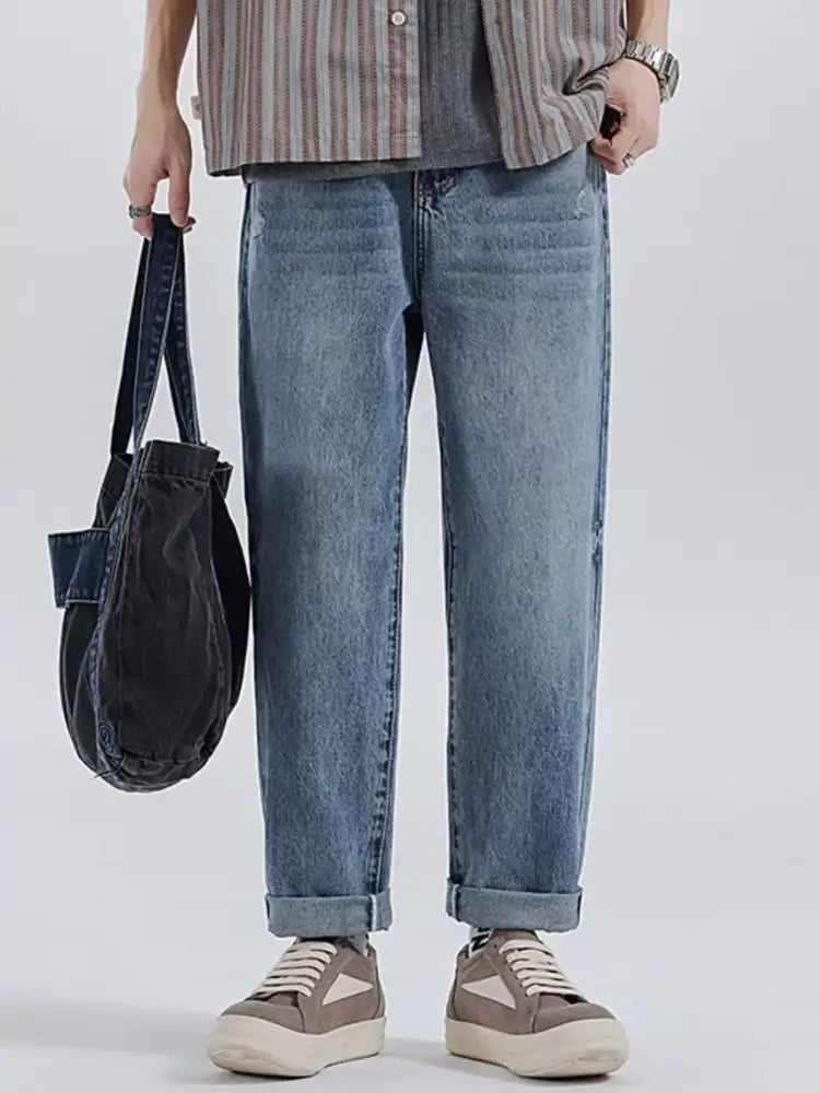 Men’s Relaxed Fit Wash Jeans