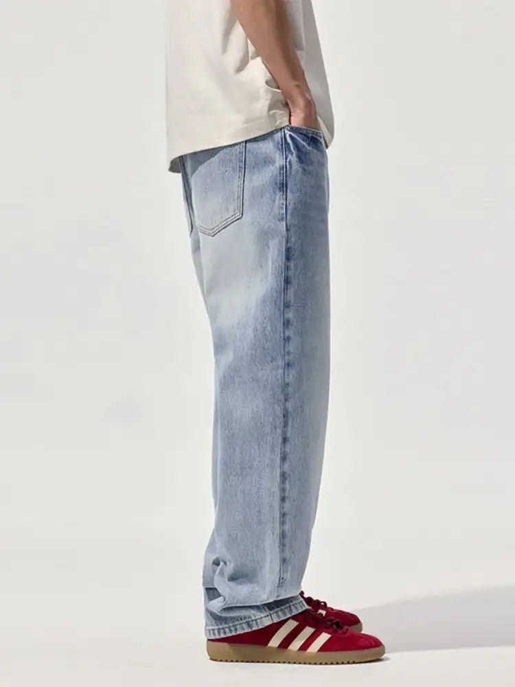 Men’s Relaxed Fit Wash Jeans