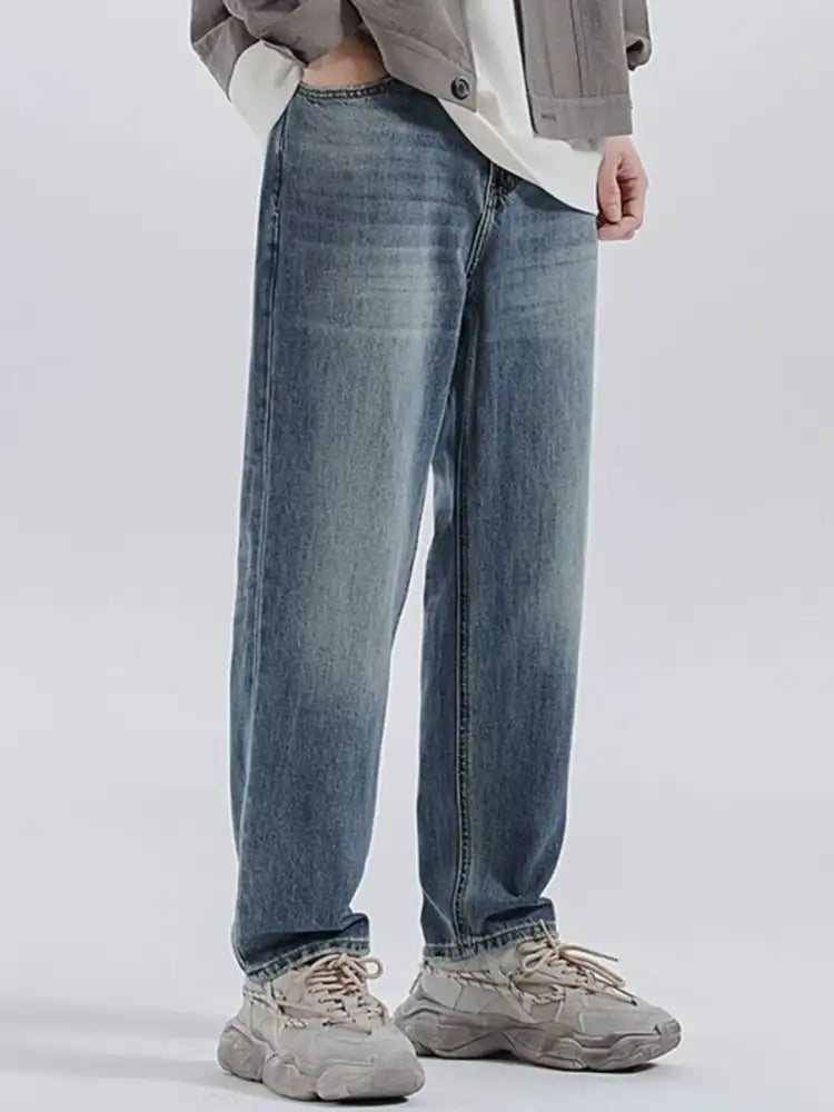 Men’s Relaxed Fit Wash Jeans