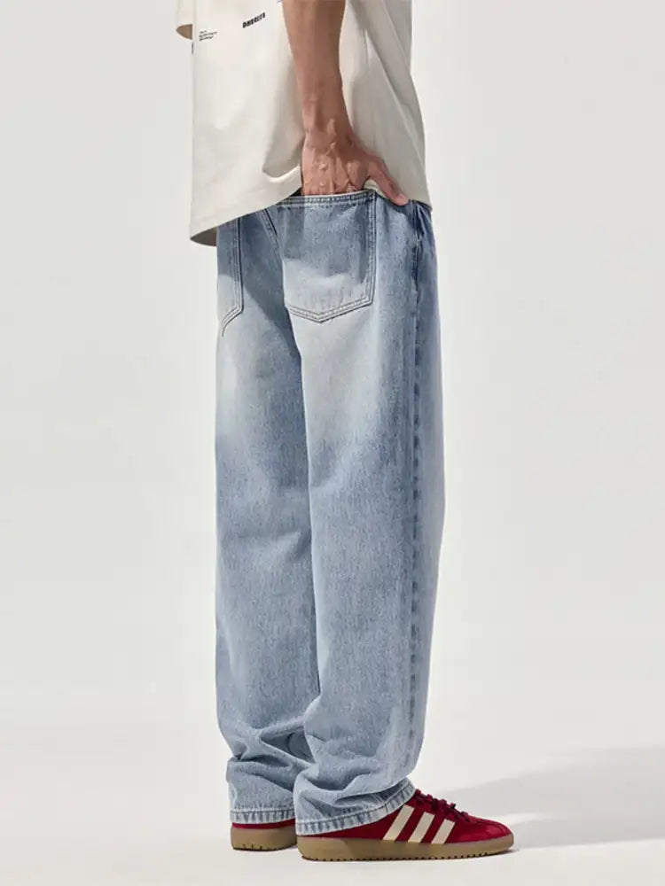 Men’s Relaxed Fit Wash Jeans