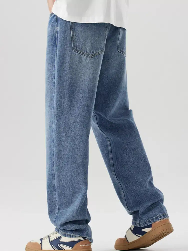 Men’s Relaxed Fit Wash Jeans