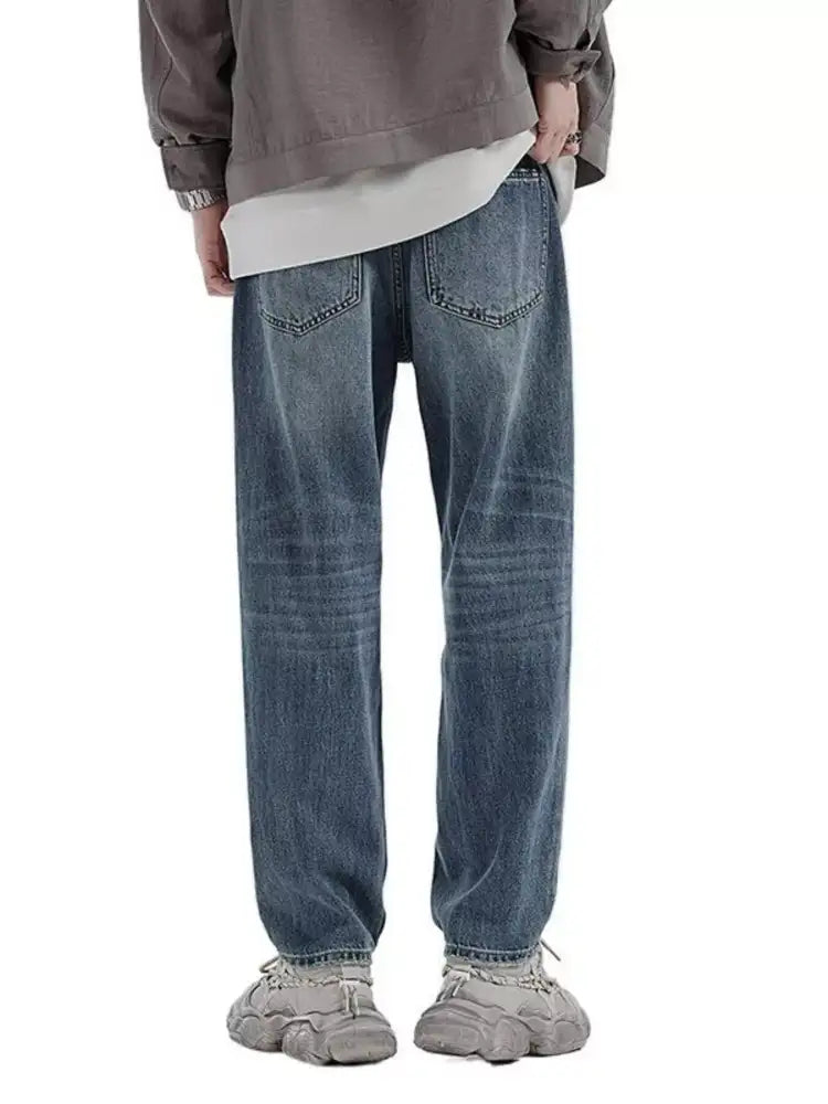 Men’s Relaxed Fit Wash Jeans
