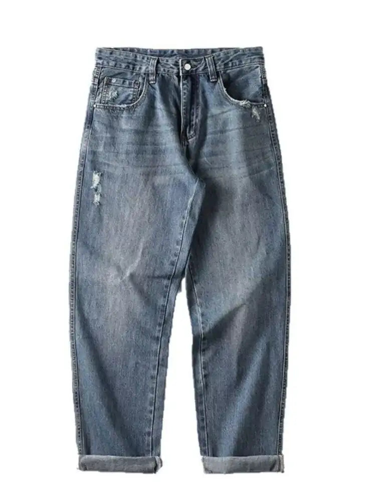Men’s Relaxed Fit Wash Jeans