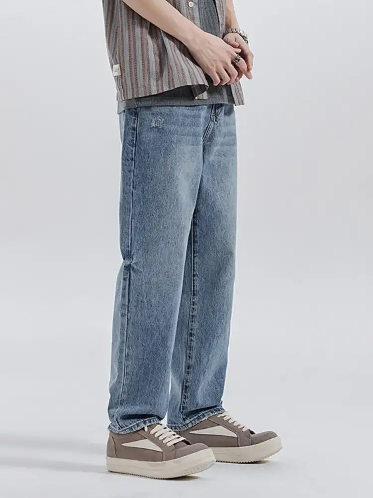 Men’s Relaxed Fit Wash Jeans