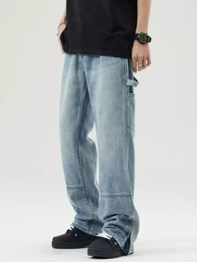 Men’s Relaxed Fit Washed Jeans