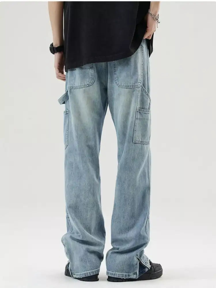 Men’s Relaxed Fit Washed Jeans