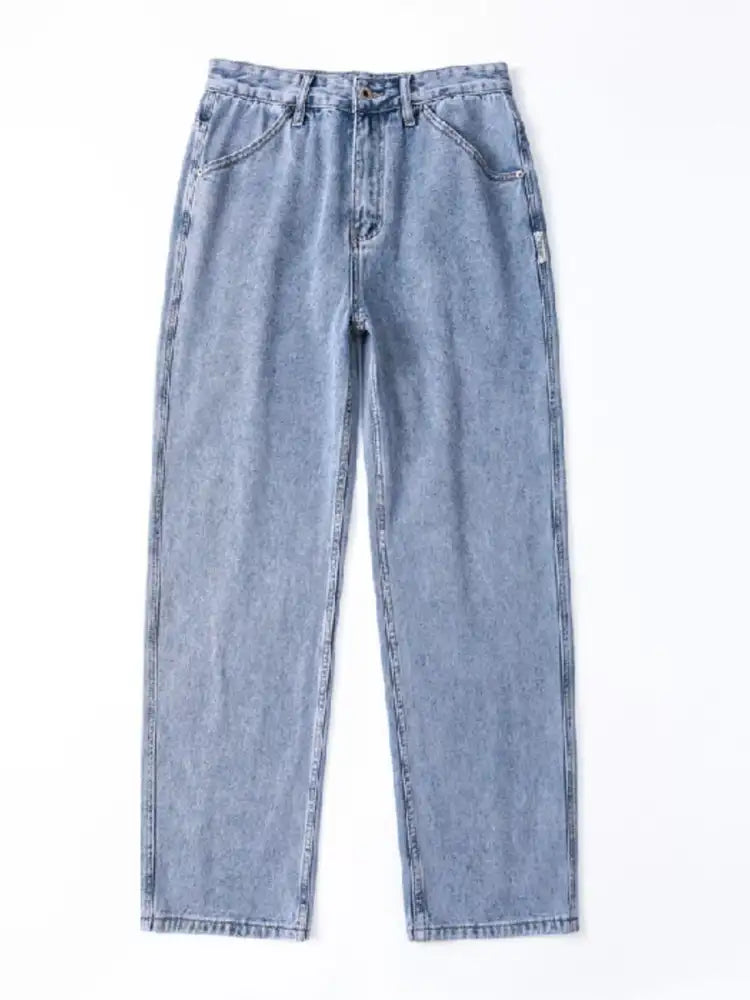 Men’s Relaxed Fit Wide Leg Jeans