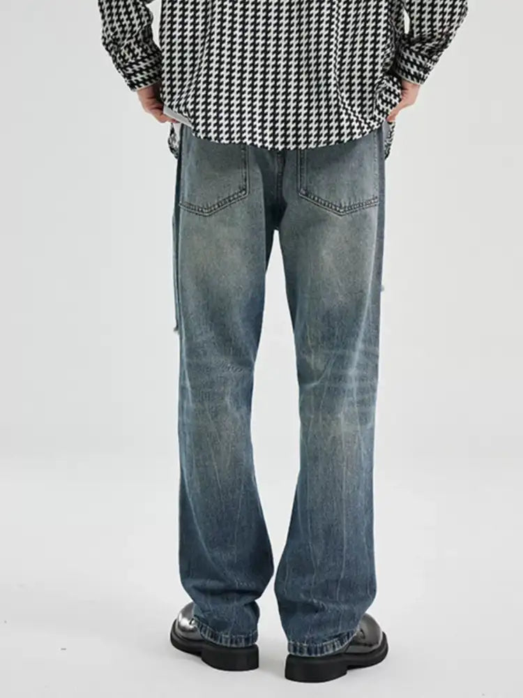 Men’s Ripped Relaxed Fit Jeans
