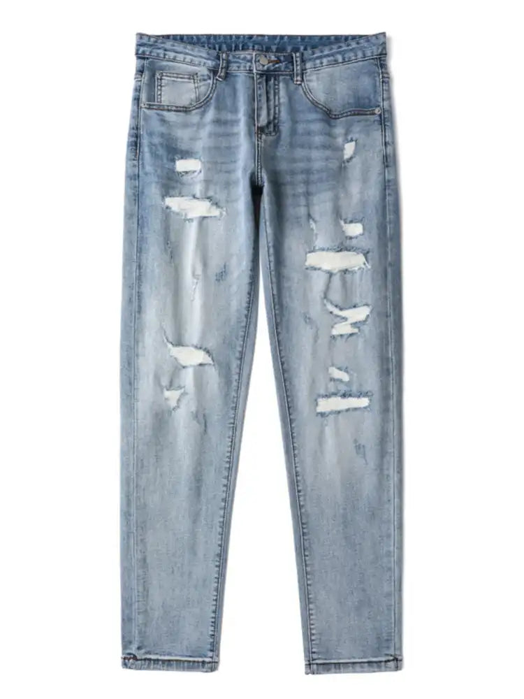 Men’s Ripped Slim Fit Jeans