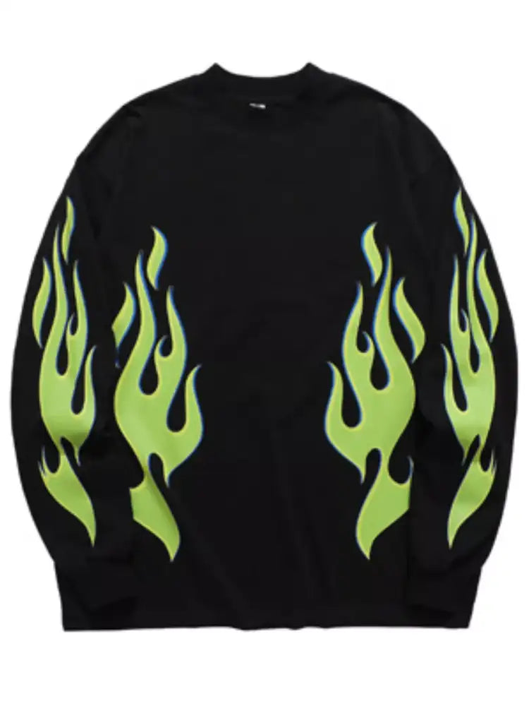 Men’s Round Neck Long Sleeve T-Shirt