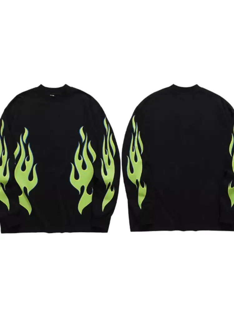 Men’s Round Neck Long Sleeve T-Shirt