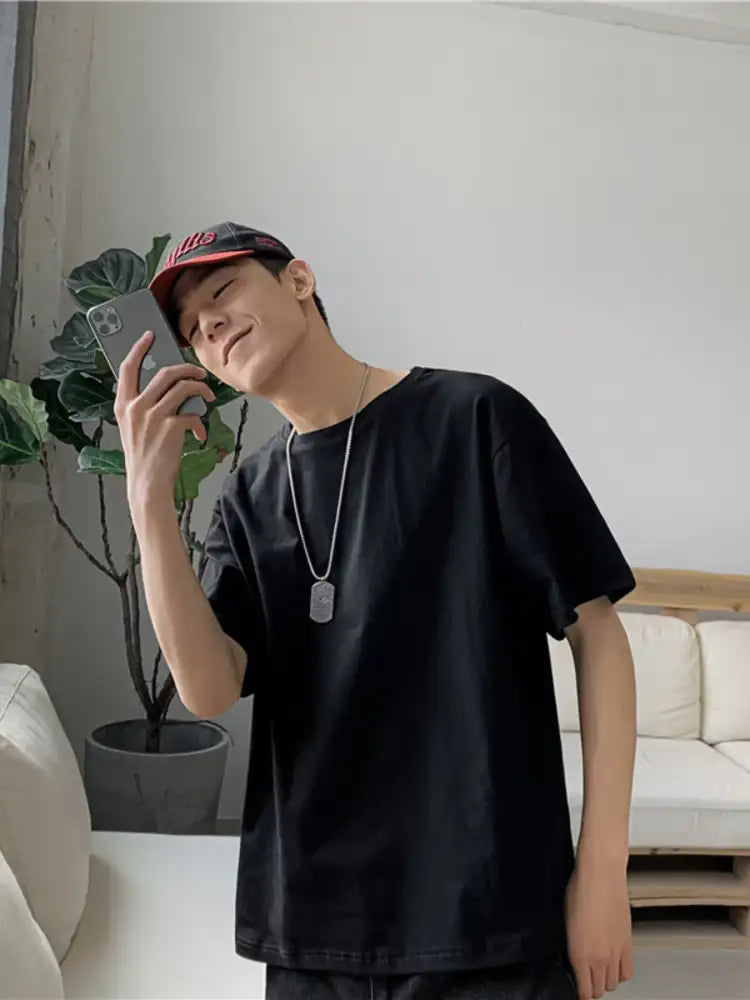 Men’s Round Neck Short Sleeve T-Shirt