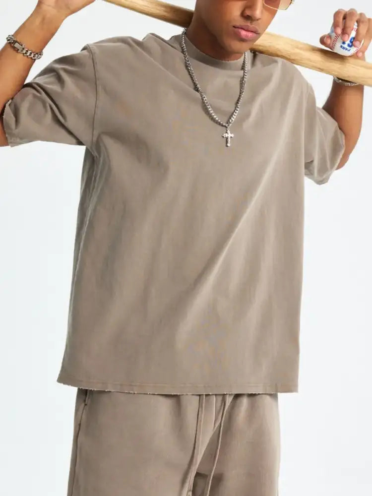 Men’s Round Neck Short Sleeve T-Shirt