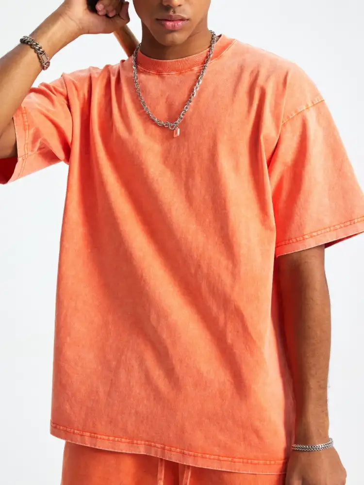 Men’s Round Neck Short Sleeve T-Shirt