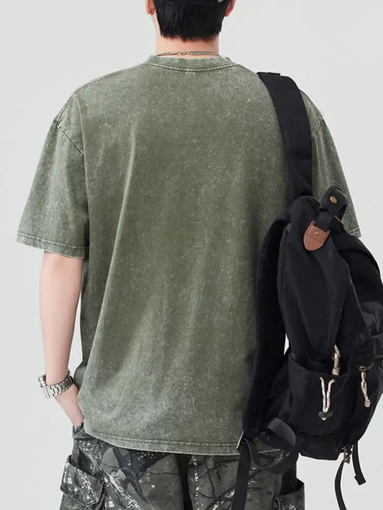 Men’s Round Neck Short Sleeve T-Shirt