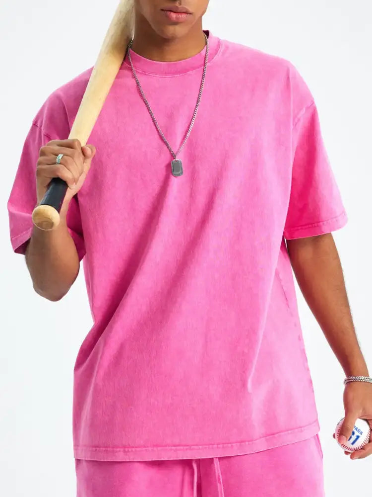 Men’s Round Neck Short Sleeve T-Shirt