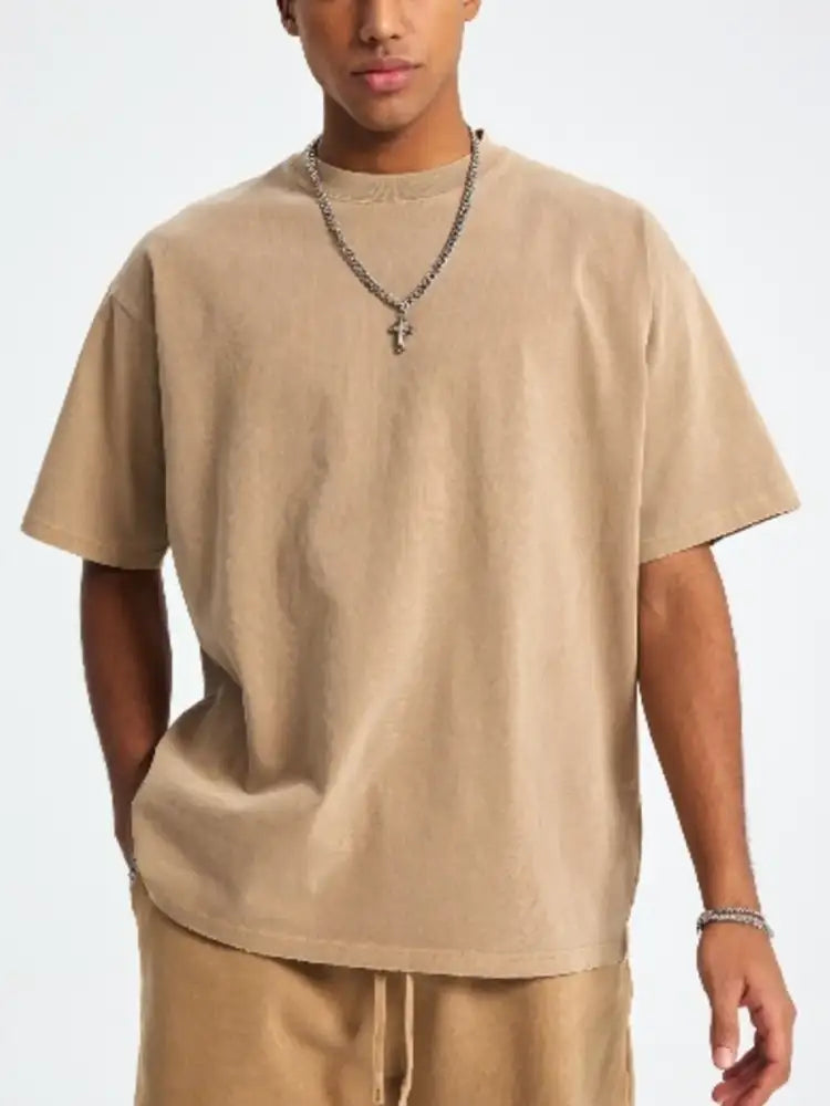Men’s Round Neck Short Sleeve T-Shirt