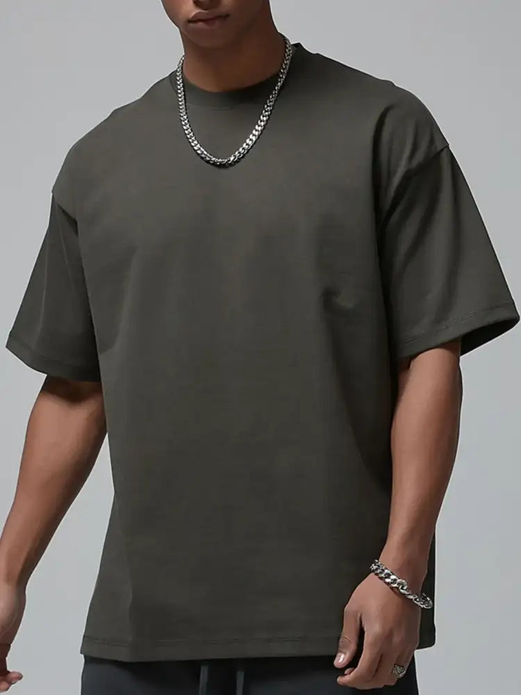 Men’s Round Neck Short Sleeve T-Shirt