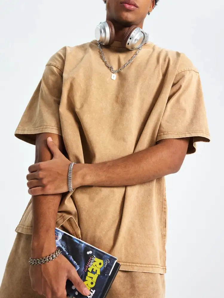 Men’s Round Neck Short Sleeve T-Shirt