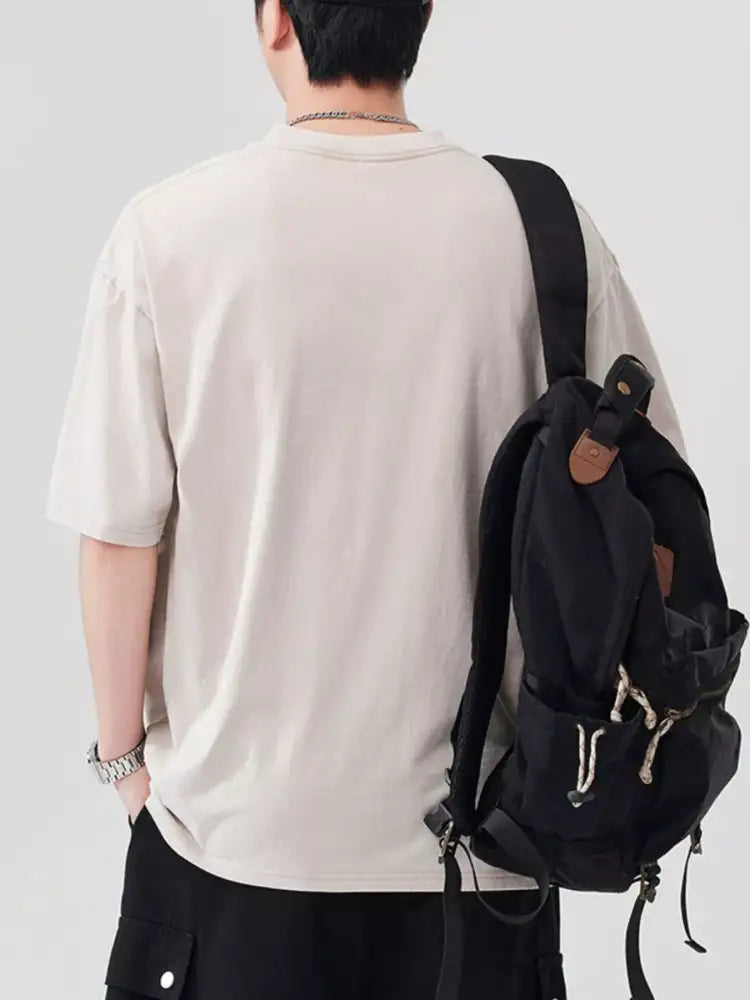 Men’s Round Neck Short Sleeve T-Shirt