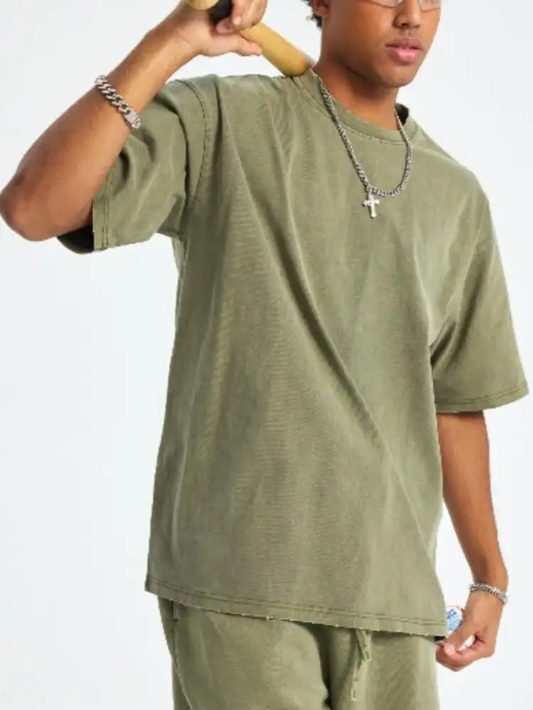 Men’s Round Neck Short Sleeve T-Shirt