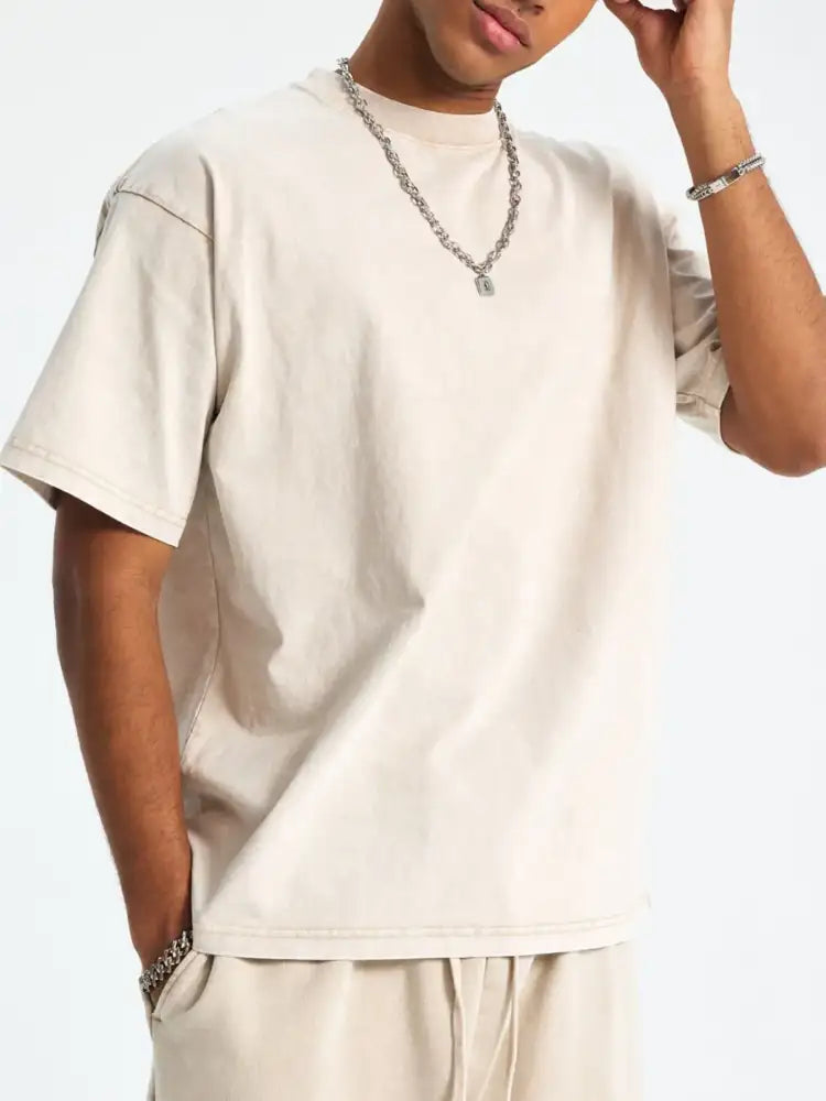 Men’s Round Neck Short Sleeve T-Shirt