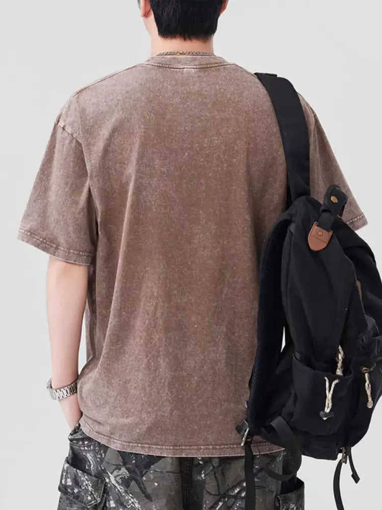 Men’s Round Neck Short Sleeve T-Shirt