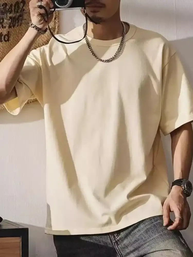 Men’s Round Neck Short Sleeve T-Shirt