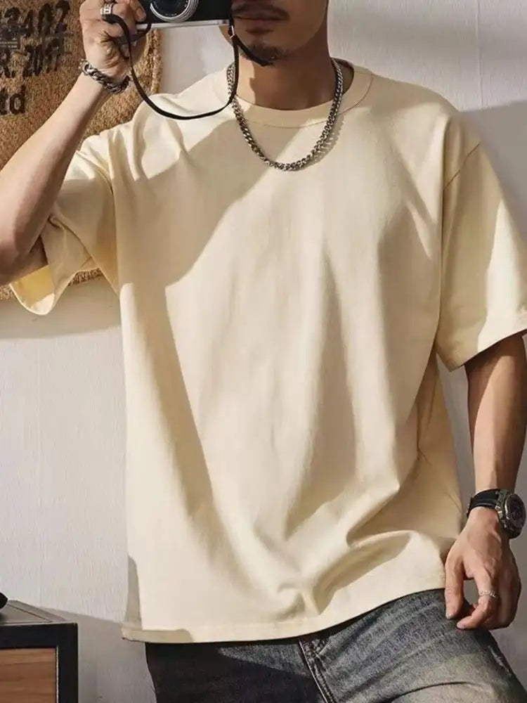 Men’s Round Neck Short Sleeve T-Shirt