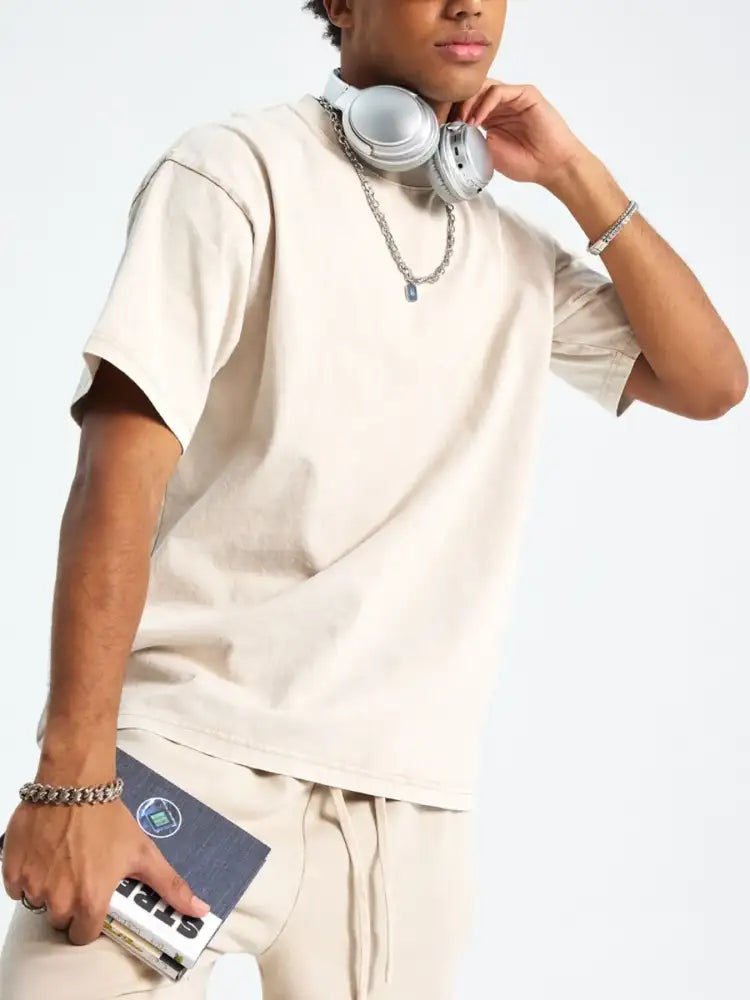 Men’s Round Neck Short Sleeve T-Shirt