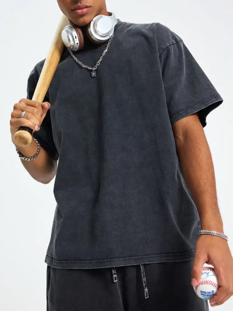 Men’s Round Neck Short Sleeve T-Shirt