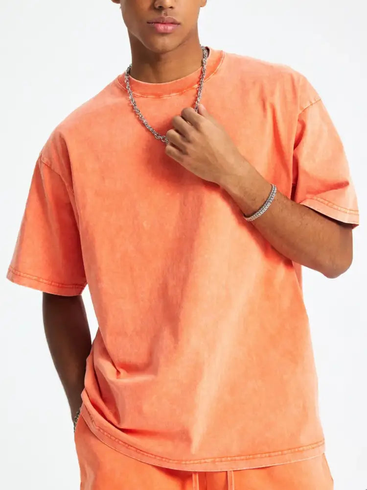 Men’s Round Neck Short Sleeve T-Shirt